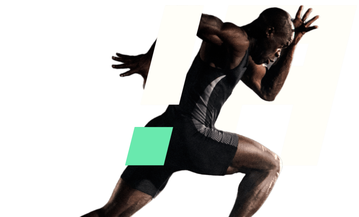 Logo FixByStep avec une personne qui pratique la course